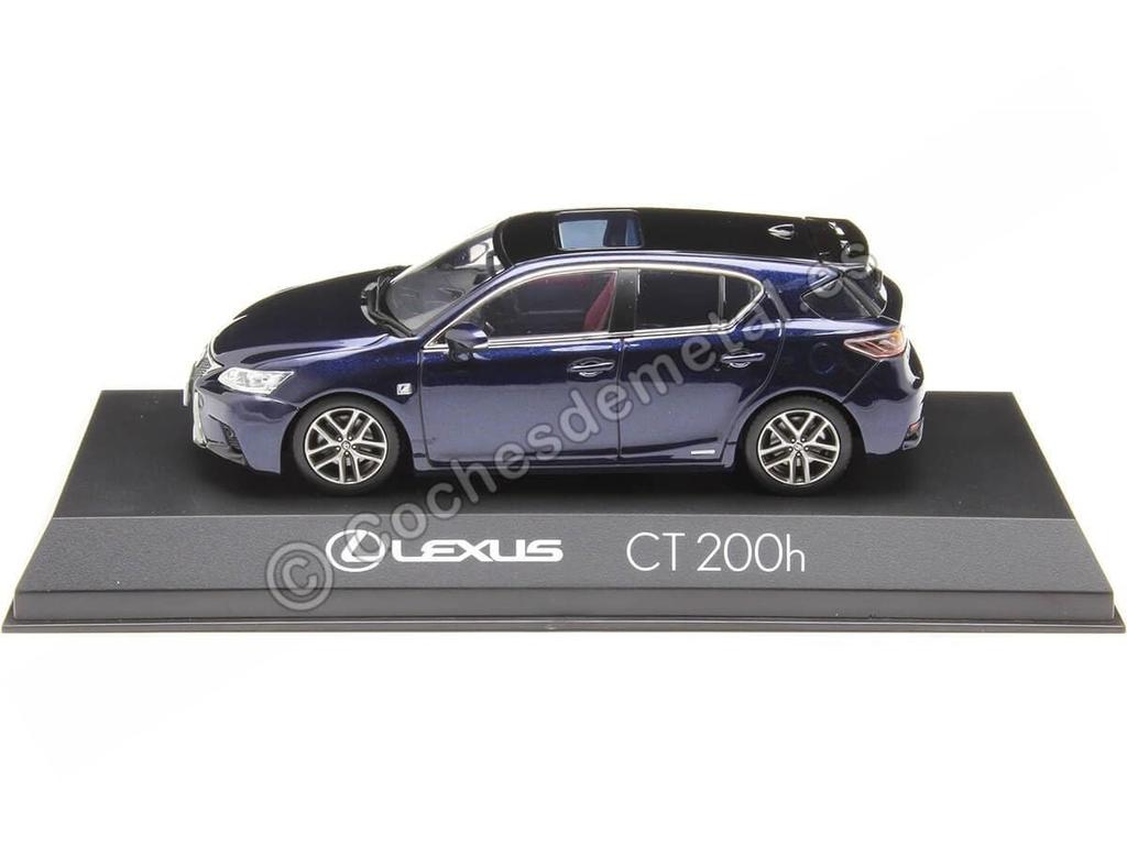 Kyosho Original Lexus CT 200h F Sport Blue Mica Finished Product 1/43 Black/Deep