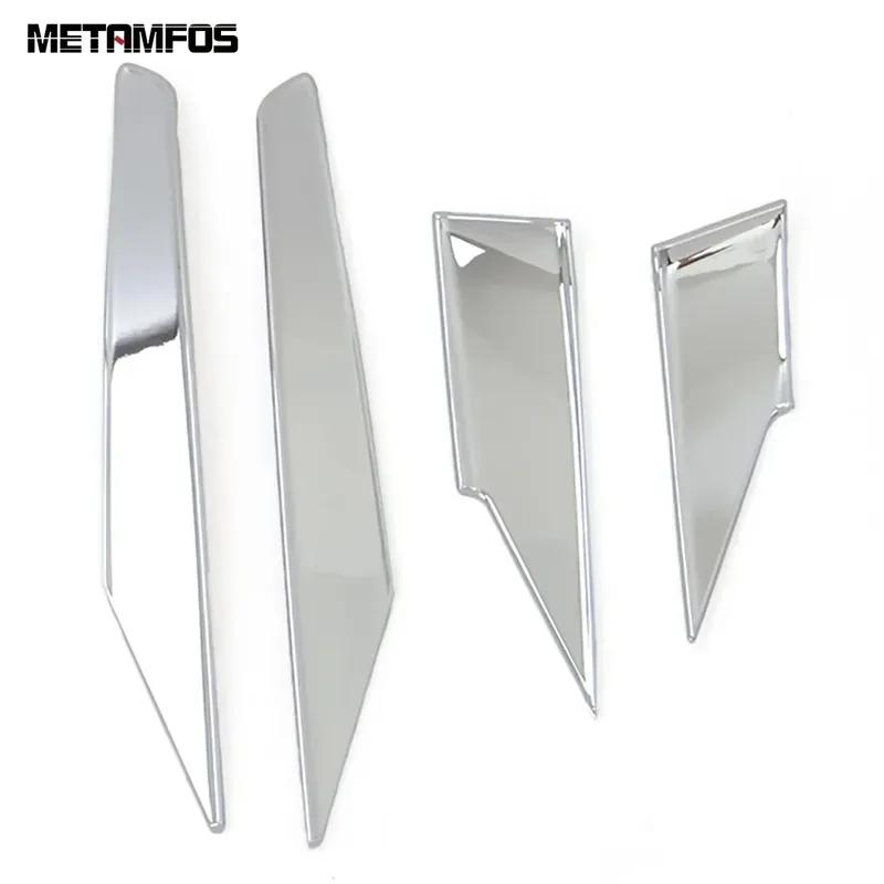 For Hyundai Kona Kauai 2017-   Chrome Rear View Side Door Mirror Strip Molding Trim Exterior Accessories Car Styling