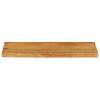 Vidaxl Tabletop with Natural Edge, 90X40X3.8 Cm, Mango Wood