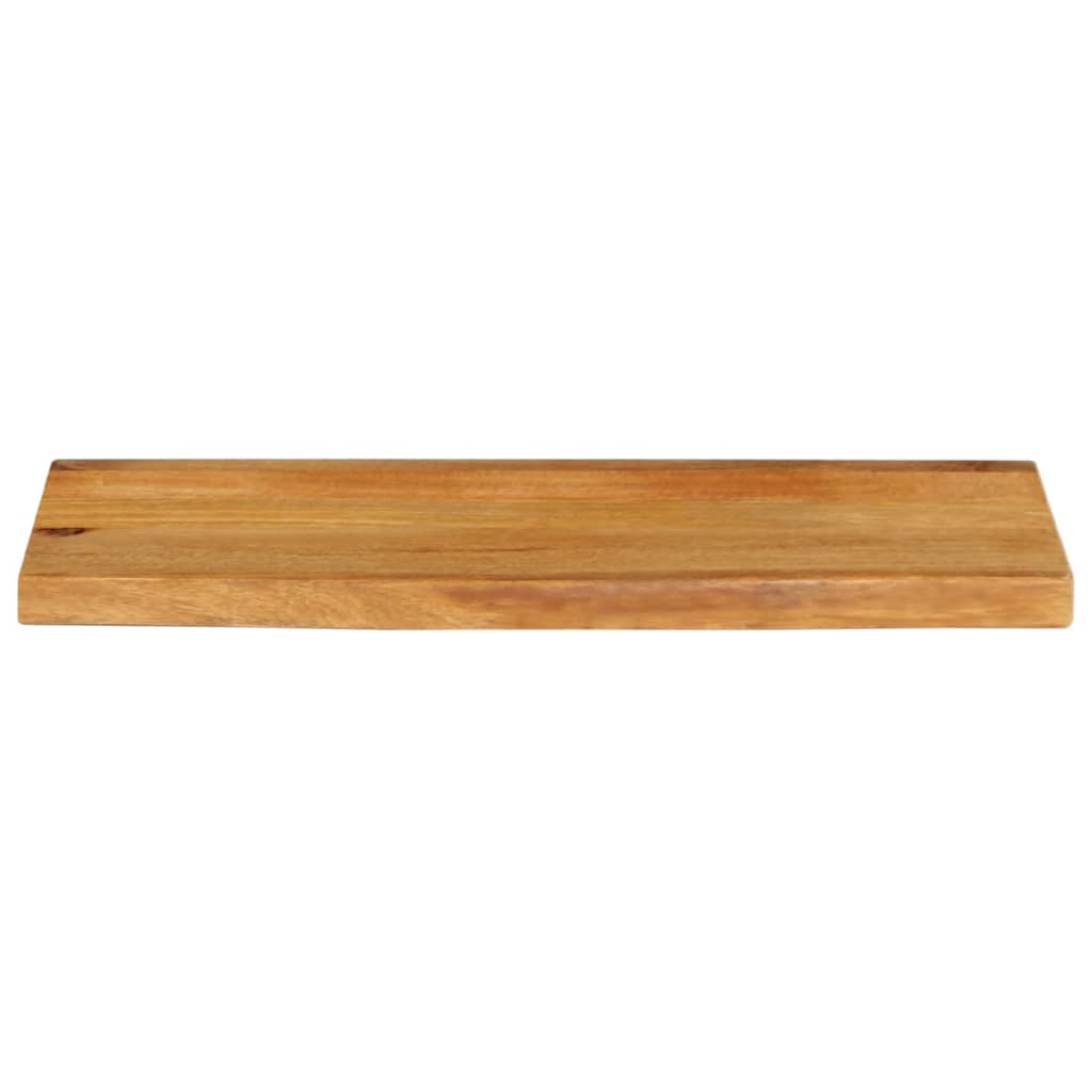 Vidaxl Tabletop with Natural Edge, 90X40X3.8 Cm, Mango Wood