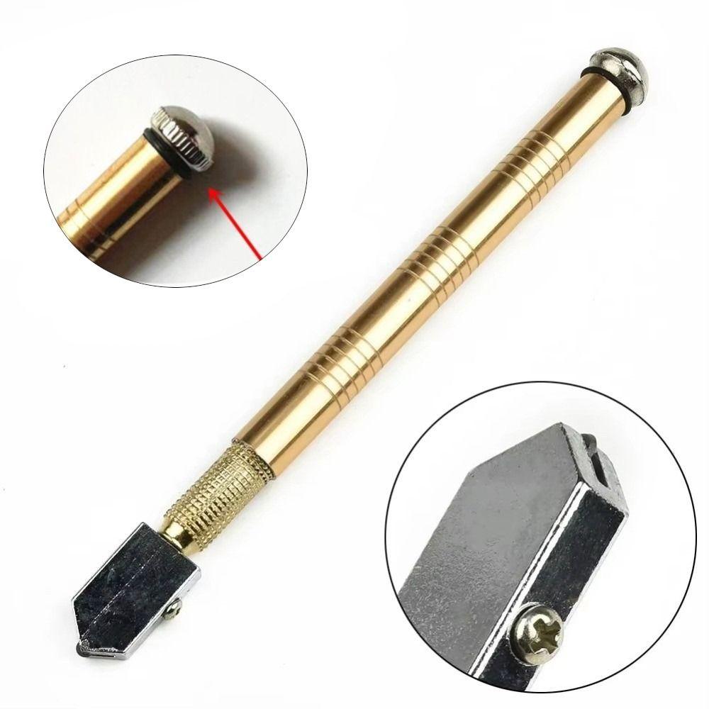 Convenient Metal Glass Cutter Anti-Skid Handle Cutting Minerals Diamond Cutter Easy To Use Glazing Tool Mirror Cutting
