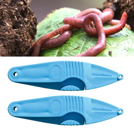 115mm/18g Regenwurm-Werkzeug Robust Leicht zu tragen Verschleißfest Flexibler Clip Regenwurm Mini Outdoor Angelwerkzeug