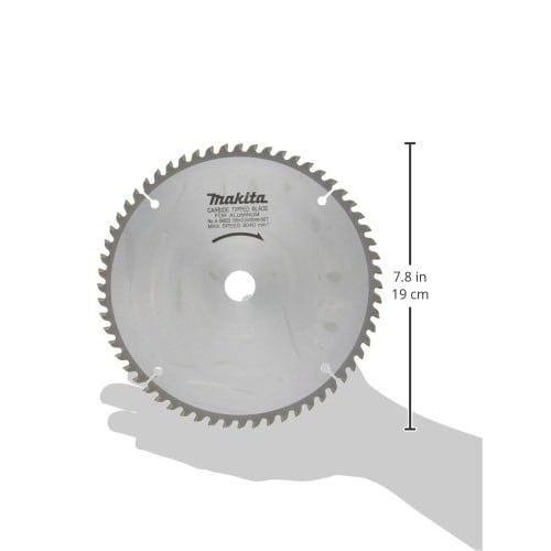 Makita Chip Saw, Outer Diameter 190mm, Number of Blades: 60, For Aluminum Sash, For Sliding Circular Saw A-19803