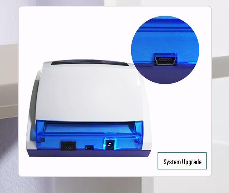 HL-520B Portable Counterfeit Detector with Currency Sum and Lithium Battery Compatibility