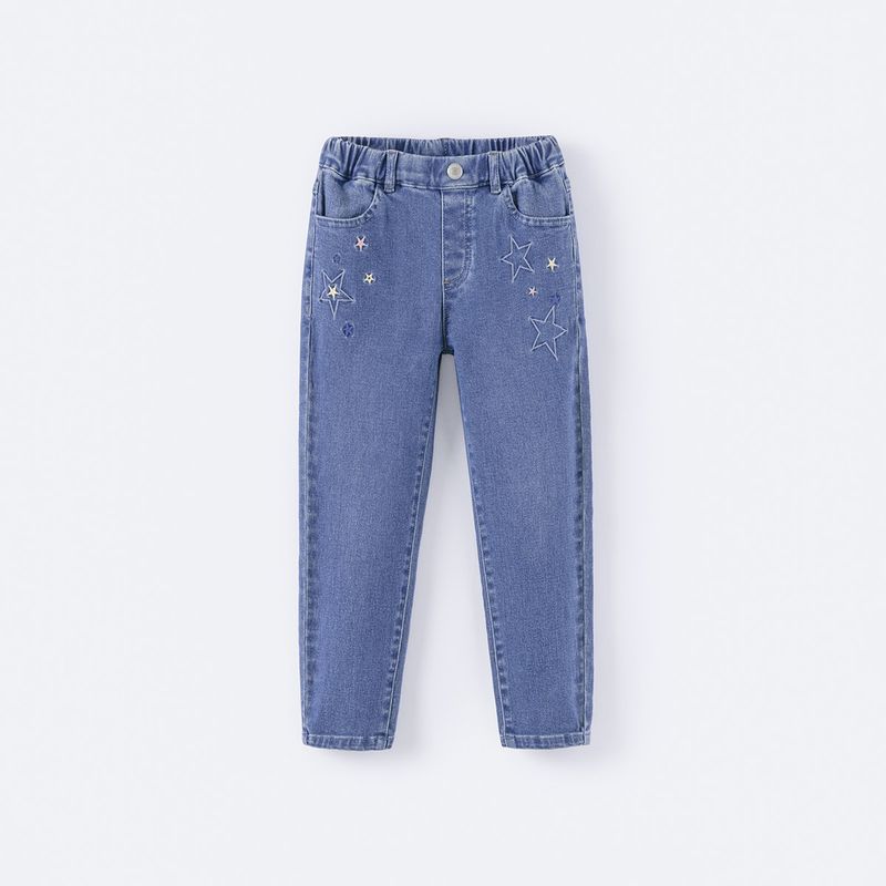 

David Bella Girls Jeans Children s Slim-Fit Pants Denim Trousers New Spring Style Girls Spring Pants Children s Clothing