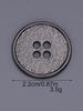 Four-Hole Zinc Alloy Hand-Sewn Metal Button - High-End, Exquisite & Versatile