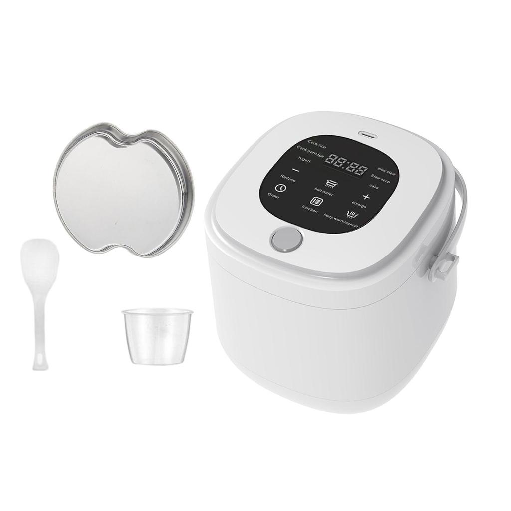 Compact 2L Electric Rice Cooker with Heating