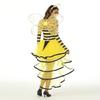 4Pcs Bees Costume Kits Adult Honeybee Costume Bees Tentacle Headband Tutus Dress Bees Wing for Halloween Cosplay Party