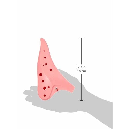 Osawa Ocarina I Series Plastic Alto C, Pink, PI-AC PK