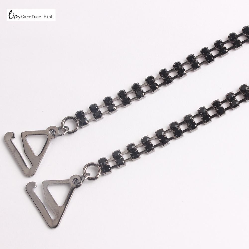 Brautunterwäsche Strass Perlen BH-Träger - Einzel-, Doppel-, Dreifachreihen