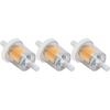 3 x Universal Inline Fuel Filter 1/4" Replaces 49019-0027 49019-0014 691035 493629 2505007S 2505021S Widely Used for Lawn Mower, Motorcycle, Garden