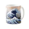 Katsushika the Great Wave Off Mug from Views of Mount Photo Mug Hokusai's "Under Kanagawa" Thirty-six Fuji (Ukiyo-e Series) (A Close-up)