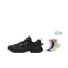 Fila Fluid 6 Cat Paw Retro Fashion Versatile Simple Commuting Sports Comfortable Durable Breathable Lightweight Low-Top Casual Shoes F12M532105FBK