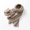 Quality 100% Cashmere Scarf For Women  Men Solid Color Warm Winter Knit Wrap Soft Luxury Neck Warmer Fashion Lightweight