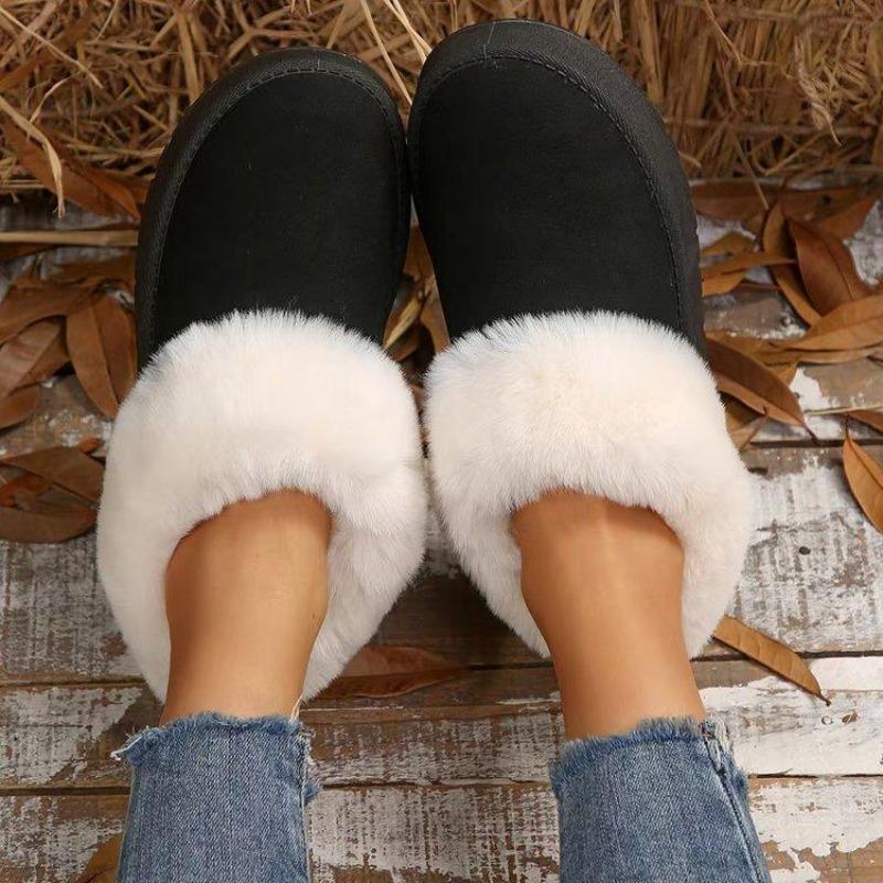 Snow Boots Women's New Platform for Autumn and Winter 2025, Wearing Cotton Boots with Thickened and A Pair of Fashionable Cotton Boots To Keep Warm
