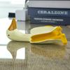 Amico banana anatra carino divertente creativo anatra banana pollo decorazione casa decorazione scrivania regalo di compleanno