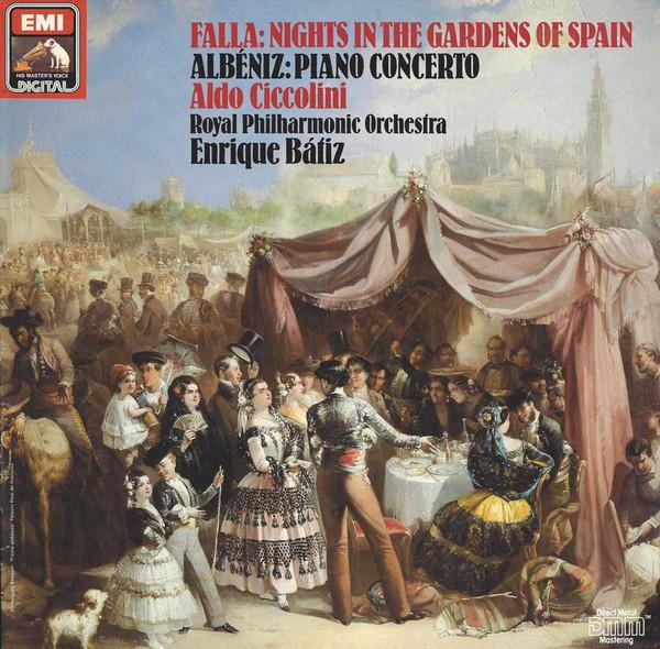 

LP Record ENRIQUE BATIZ, ROYAL PHILHARMONIC O - Albeniz Piano Concerto No1 - Concie ASD1653881 His Master s Vo 1984 UK Classical Used