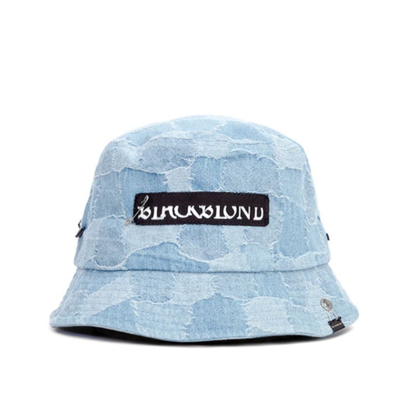 

BLACKBLOND BBD Патчворк джинсовая панама Привидение (Светло-синий) FREE