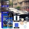 Środek do usuwania rys dla pojazdów 100ml Środek do naprawy rys na lakierze samochodowym z gąbką i ręcznikiem Odnawiacz lakieru samochodowego do samochodów ciężarowych samochodów