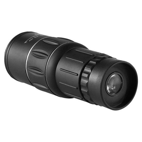 16 * 52 Monocular | Dual Focus Zoom Optic Lens Armouring Monocular Telescope Outdoor Travel Binoculars for Bird Watching Wildlife Hunting