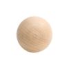 Wooden Fake Chicken Egg Simulation Wood Unfinished Faux Eggs Educational Toy for Kids