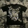 New Arrivals Gothicstyle Printed Tshirts 90s Retro Cropped Tops Y2k Grunge Style And 2000sstyle Topsunisex