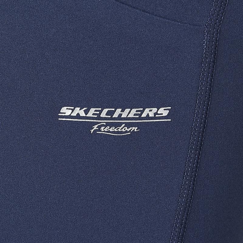 Skechers Freedom Series Sport Utility Comfortable Soft Skin-Friendly Versatile Solid Color Leggings Women Leggings P325W048-0012