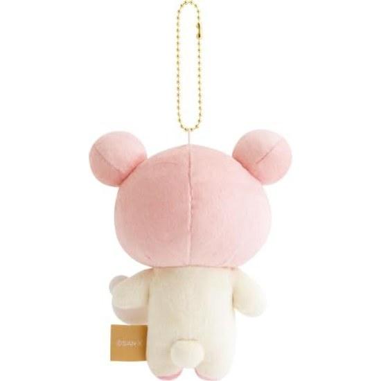 San-X Rilakkuma Anytime Bakery Goods Hanging Bread Plush Toy Korilakkuma MZ07201 H9.5W8D8.5cm