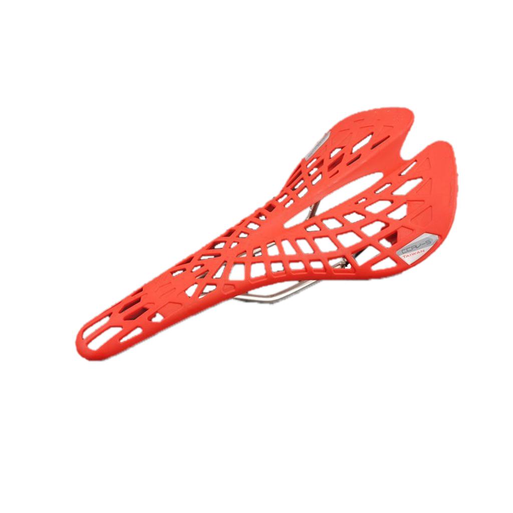 Bike Hollow Out Seat Saddle Bicycle Spider Web Seat Cushion for Mountain Road Bike Cycling
