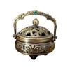 Chinese Style Incense Censer Alloy Fragrance Holder New Incense Burner  Desktop Ornament