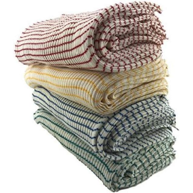 World s Best Dish Cloths - Set of 12 - Assorted Colors