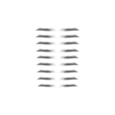 Eyebrow Stickers Making Up Tools Eyebrows Tattooing Tool Beautiful Young Girls Waterproof Tattoos Decals Cosmetic Accessory