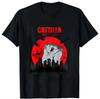 Vtipné Roztomilé Umění Japonská Kočka Grafika pro Milovníka Koček Catzilla Tričko Grafické Trička Dámské Oblečení Móda
