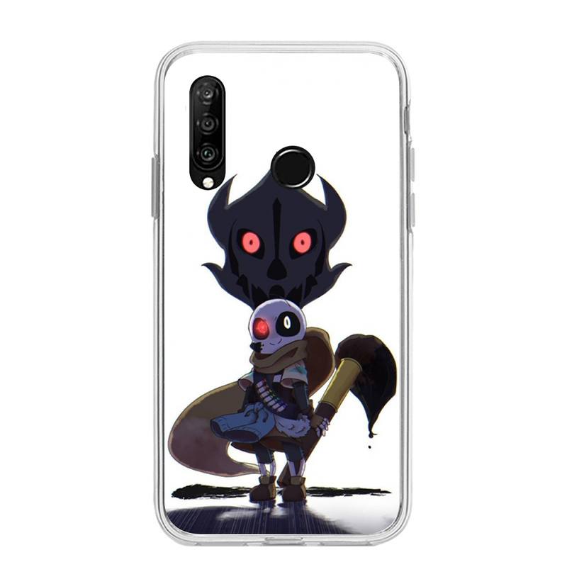 Cool Game Undertale Sans Handyhülle für Huawei P20 P40 Lite P30 Pro P Smart 2019 Nova 3e 6 Se Silikon Transparent Soft Cover