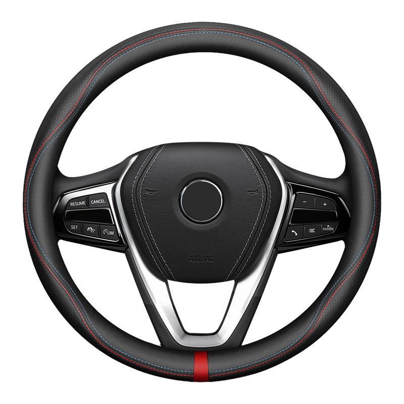 Custom Steering Wheel Cover for BYD Han EV, Song PLUS, Tang DMI, Yuan Pro, Dolphin, and Han DMi.