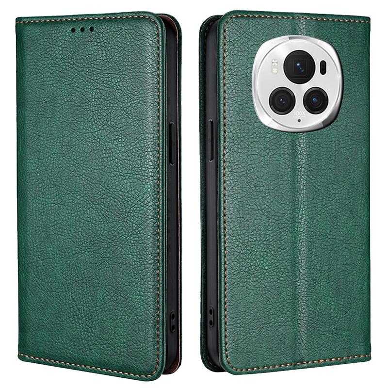 For Honor Magic6 Pro 5G Case Wallet PU Leather Phone Cover Magnetic Closing