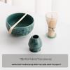 Handmade Japanese Matcha Ceramic Tea Bowl and Bamboo Whisking Tool