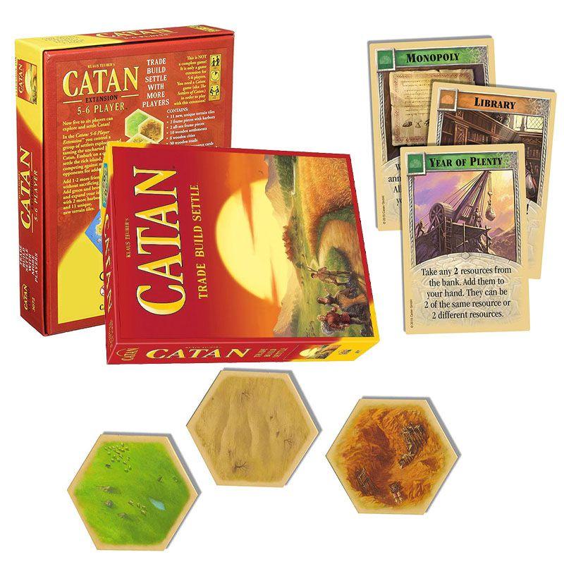 Board Game Desktop Catan Island 35 Player Expansion Table Card Family Gathering