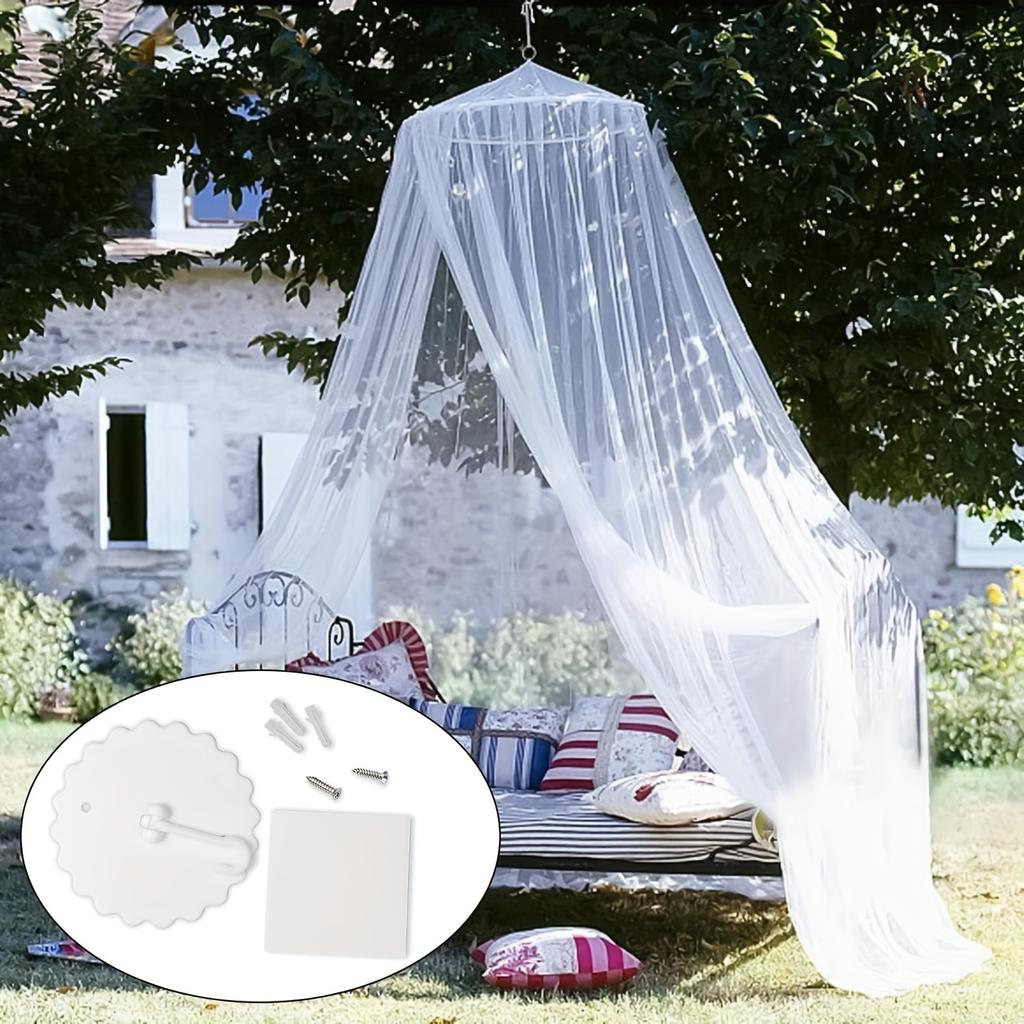 Princess Mosquito Net Canopy Encryption Dome Fly Insect Mesh Repellent Protection Single Entry Bed Decoration Home Decor