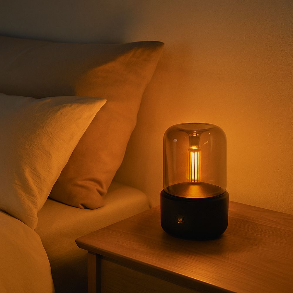 LED Cool Mist Humidifier Dry Boil Protection Aroma Diffuser Quiet Operation Mist Sprayer  Bedroom