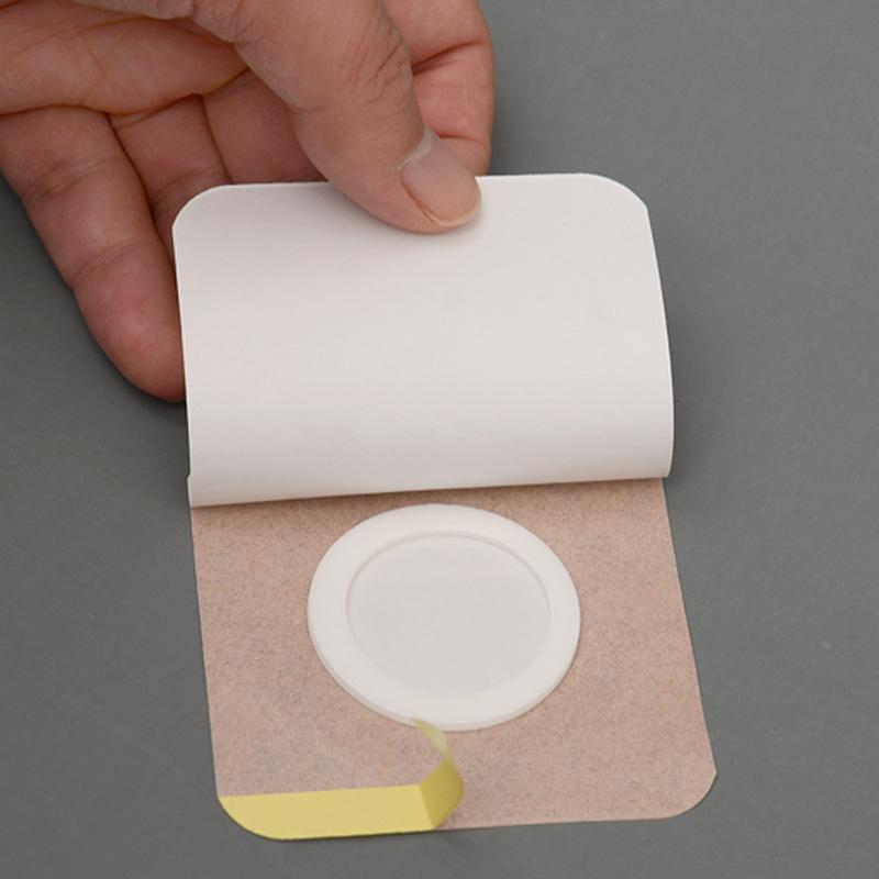 50 Pcs Disposable Plaster Air Permeable Belly Button Stickers Fabric Patches For Comfort Navel Adhesive Body Blank Plaster Patch