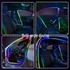Iridescent Wireless LED Car Door Frame Light Strip – Flowing, No Wiring Needed