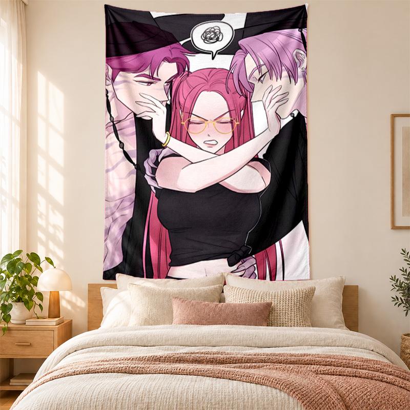 Tapiz Cazadores de Demonios Kpop alta calidad para decorar paredes de sala de estar, dormitorio, residencia estudiantil ideal como arte de pared para dormitorio o regalo de vacaciones