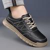 Fashion Fashion Lace Up Mens Casual Shoes Lightweight Leather Man Treking footwear Board Shoes Outdoor Sports Sneakers Hiking Trainers