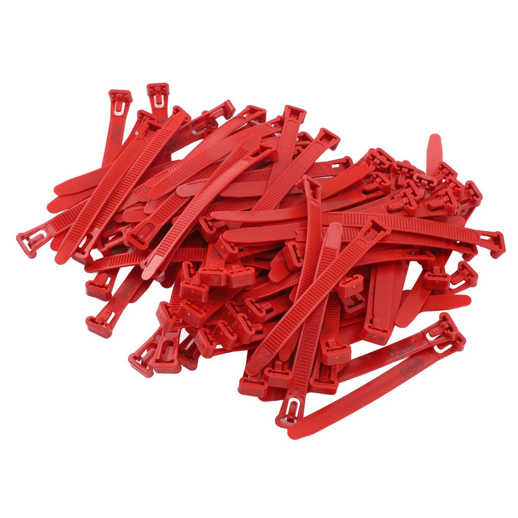 100pcs Chicken Leg Bands Adjustable Fadeless Numbered Poultry Identification Leg Tags for Duck