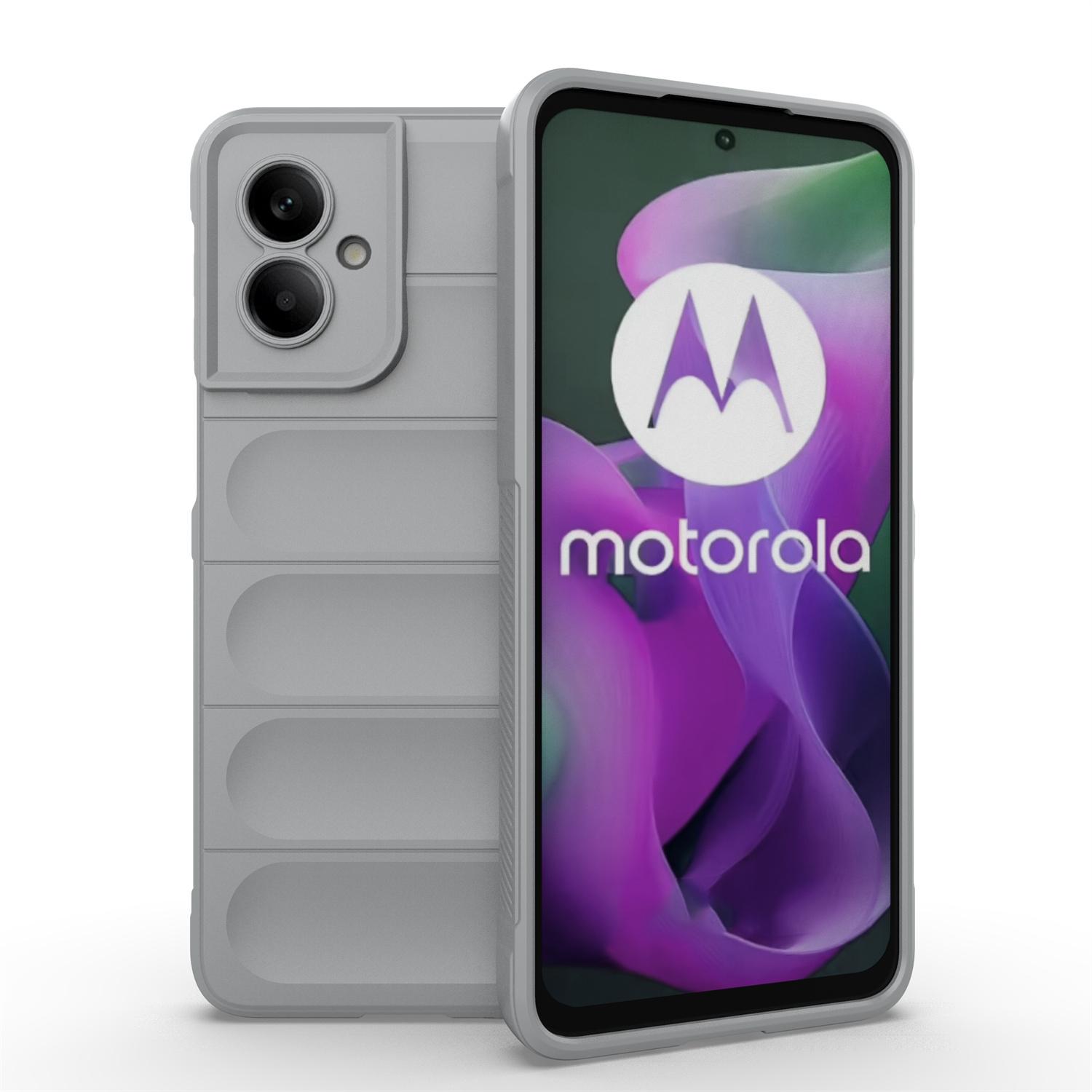 

Чохол для Motorola Moto G55 5G Протиударний М який TPU Міцний Чохол-накладка на задню панель телефону Light Grey