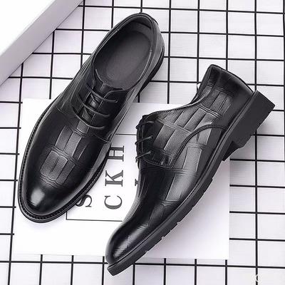 Spring Autumn New Fashionable Versatile Business Dress Men's Shoes Lightweight Breathable Casual Comfortable Men's Shoes