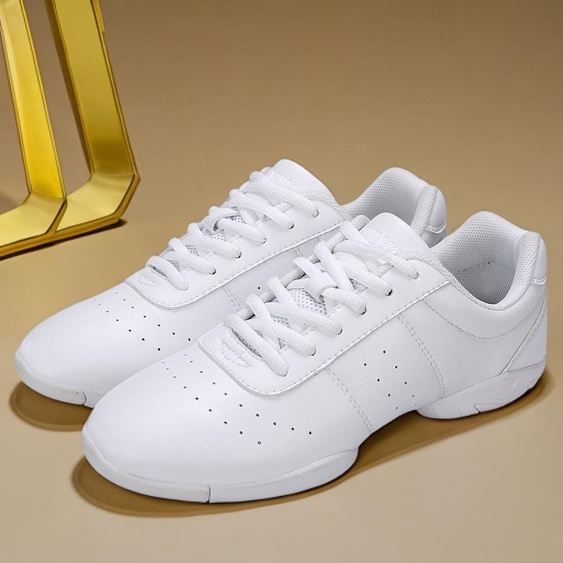 Weiße Unisex Fitness- und Tanz-Aerobic-Schuhe