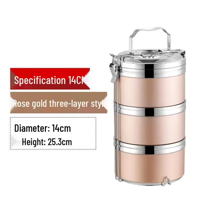 ChuiShanHai 304 Stainless Steel Insulated Lunch Box