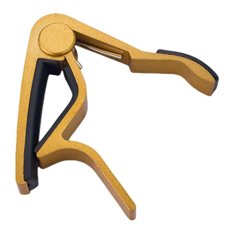 Portable 6-String Guitar Tunings Clamp Light Weight Quick Release Capo for Guitars, Ukulele, Bass, Mandolin, Banjo